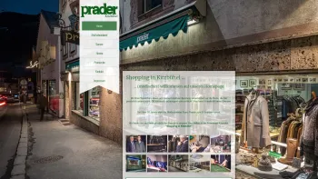 Website Screenshot: Praderfashion - ▷ Geschäfte ⇒ Shopping Kitzbühel  - Prader Fashion - Date: 2023-06-26 10:19:09