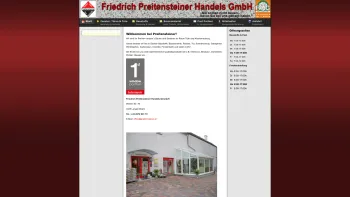 Website Screenshot: Preitensteiner.at - Preitensteiner Baustoffhandel GesmbH - Date: 2023-06-26 10:19:12