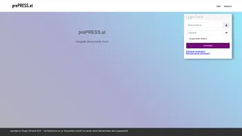 Website Screenshot: Colour PrePress EDV-Handels und Dienstleistungs PrePress.at Wir machen Druck. - Start - Date: 2023-06-26 10:19:15
