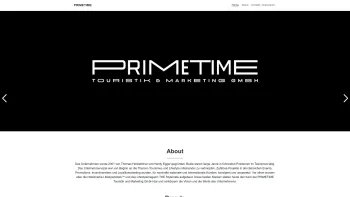 Website Screenshot: PRIME TIME Touristik & Marketing GmbH - Startseite - PRIMETIME - Date: 2023-06-26 10:19:15