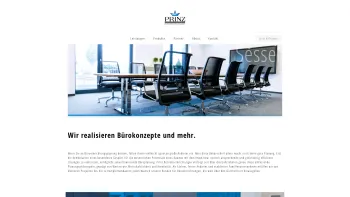 Website Screenshot: Prinz Siegfried - Prinz Betriebseinrichtungen – Wir realisieren Bürokonzepte und mehr. - Date: 2023-06-26 10:19:15