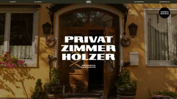 Website Screenshot: HOLZER Josefine Herzlich - Privatzimmer Holzer | Die Frühstückspension im Weinviertel - Date: 2023-06-15 16:02:34