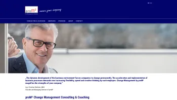 Website Screenshot: Pro Management Quadrat Consulting und Coaching GmbH - proM² - Pro Management Quadrat – Change Management Consulting & Coaching - Date: 2023-06-26 10:19:18