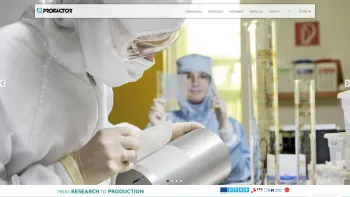 Website Screenshot: PROFACTOR GmbH - Profactor | From Research to Production - Date: 2023-06-14 10:44:35