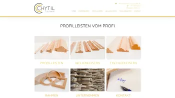 Website Screenshot: Leistenwerk Schwaighofer Schwaighofer Leisten Herzlich - Profilleisten - Tischlerei Chytil - Date: 2023-06-26 10:19:21