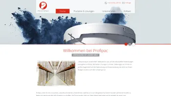 Website Screenshot: PROFIPAC Ges.m.b.H. HEADQUARTER AUSTRIA - Willkommen bei Profipac - Date: 2023-06-14 10:44:35
