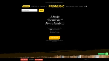 Website Screenshot: PromusicshopONLINE MUSICSHOPDigitalpiano Yamaha CLP Roland Cube Musikfachhandel Onlineshop - ProMusic – Musikfachhandel Claus Pingist Musikinstrumente - Date: 2023-06-26 10:19:24