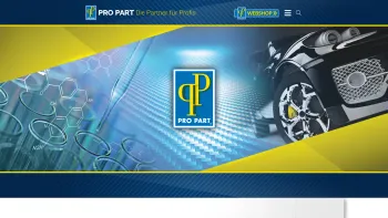 Website Screenshot: Pro Part Handels GmbH - PRO PART | Die Partner Für Profis – Hochwertige chemisch-technische Produkte für KFZ, Industrie und Gewerbe - Date: 2023-06-26 10:19:24