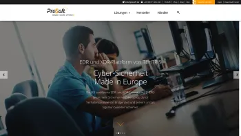 Website Screenshot: ProSoft Software Vertriebs GmbH - ProSoft GmbH – IT-Security & IT-Management Lösungen - Date: 2023-06-26 10:19:24