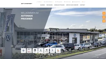 Website Screenshot: Autohaus Brüder Pruckner GmbH VW VWLNF AUDI SKODA WELTAUTO - Autohaus Pruckner GmbH - Date: 2023-06-26 10:19:24