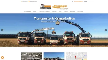 Website Screenshot: Margaretha Local index HTTrack - Pruggmayer Transporte | Transport – Container – Erdbau – Winterdienst - Date: 2023-06-26 10:19:24