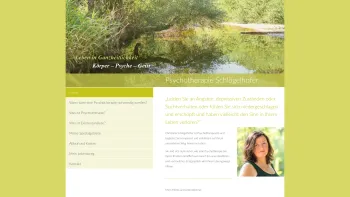 Website Screenshot: Christiana Schlögelhofer - Psychotherapie Schlögelhofer - Hilfe bei Angst, Depressionen, Burnout, Sucht - Date: 2023-06-26 10:19:27