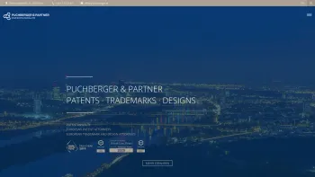 Website Screenshot: Patentanwälte Puchberger Berger Partner __________________________________________________________________________________________ - PUCHBERGER & PARTNER Patentanwälte - Patents · Trademarks · Designs - Date: 2023-06-26 10:19:29