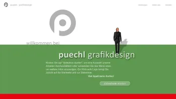 Website Screenshot: püchl puechl webdesign webdesign webdesign norbert püchl puechl grafikdesign produktdesign interiordesign visualisierung design au - willkommen | puechl grafikgesign - Date: 2023-06-26 10:19:29