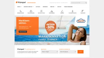 Website Screenshot: A. Pümpel & Co.KG - Bau- & Ideenwelt | BauWelt Pümpel Vorarlberg - Date: 2023-06-26 10:19:29