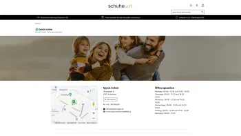 Website Screenshot: QUICK SCHUH - schuhe.de | Quick Schuh Filiale in Knittelfeld - Date: 2023-06-14 10:44:40