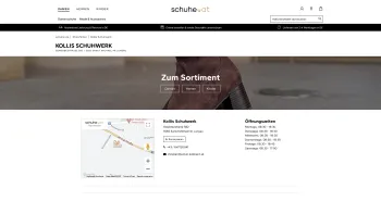 Website Screenshot: QUICK SCHUH - schuhe.de | Kollis Schuhwerk Ihr Fachgeschäft in Sankt Michael im Lungau - Date: 2023-06-15 16:02:34