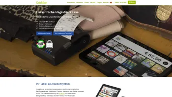 Website Screenshot: AppRaum GmbH - Die einfache Registrierkasse für ihr Unternehmen | QuickBon DE - Date: 2023-06-26 10:26:41