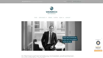 Website Screenshot: Rechtsanwaltskanzlei Mag. Jakob Weinrich, LL.M. - Mag. Jakob Weinrich LL.M. - Ihr Rechtsanwalt in 1090 Wien - Date: 2023-06-26 10:26:41
