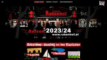 Website Screenshot: Rabenhof Theater Wien - Rabenhof Theater - Date: 2023-06-26 10:19:35