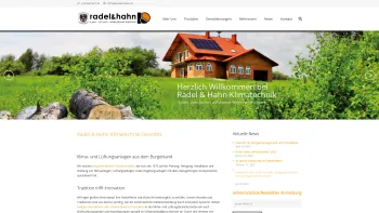 Website Screenshot: Radel Hahn Klimatechnik Ges.m.b.H. - Radel & Hahn Klimatechnik - Date: 2023-06-14 10:44:40