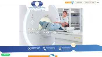 Website Screenshot: Diagnosezentrum Donaustadt - Diagnosezentrum Donaustadt - Ihre Radiologie in 1220 Wien - Date: 2023-06-26 10:19:36