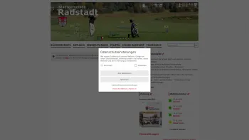 Website Screenshot: Kindergruppe Stadtgemeinde Radstadt - Radstadt - Homepage - Startseite - Date: 2023-06-26 10:19:36