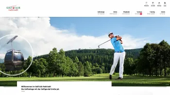 Website Screenshot: TAUERN GOLF GESELLSCHAFT Golfclub Radstadt - Golfclub Radstadt ~ Willkommen im Golfclub Radstadt Die Golfanlage mit der Golfgondel birdie jet. - Date: 2023-06-26 10:19:38