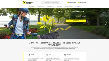 Website Screenshot: Raiffeisenbank Bregenz Redirect Raiffeisen.at - Privatkunden - Date: 2023-06-26 10:19:38