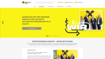 Website Screenshot: Raiffeisenbank Admont reg. Gen. m. b. H. - Raiffeisenbank Admont - Date: 2023-06-26 10:19:38