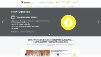 Website Screenshot: Raiffeisenkasse Rust Redirect Raiffeisen.at - Privatkunden - Date: 2023-06-26 10:19:41