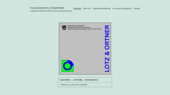 Website Screenshot: page Lotz&Ortner Innsbruck Tirol Österreich Austria - Planungsphilosophie - Planungsbüro Lotz&Ortner - Date: 2023-06-26 10:19:47