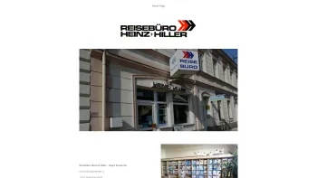 Website Screenshot: Reisebüro Heinz Hiller - Home Page - Date: 2023-06-14 10:44:43
