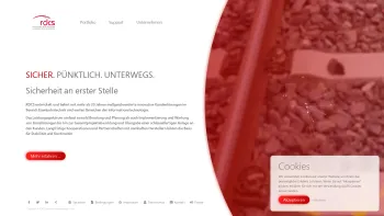 Website Screenshot: RDCS Informationstechnologie GmbH - Startseite - RDCS - Date: 2023-06-14 10:44:43