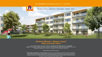 Website Screenshot: Real-Wohnbau Eigentumswohnungen Immobilien Bau Vermittlung Verwaltung Klagenfurt Kärnten - real-wohnbau.at – Real-Wohnbau Ges.m.b.H. - Date: 2023-06-26 10:19:50