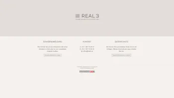 Website Screenshot: Real 3 Immobilienservice & Consulting OG - REAL3 Immobilienservice & Consulting OG - Date: 2023-06-14 10:44:43