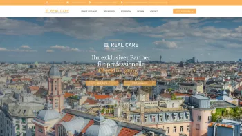 Website Screenshot: Real Care Immobiliendienstleistungen Fa. Jonathan Kohn - Realcare - Objektbetreuung, Immobilienreinigung, Winterdienst - Date: 2023-06-14 10:44:43