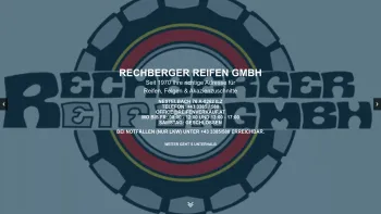 Website Screenshot: Rechberger Reifen e. U. - Rechberger Reifen GmbH :: Home - Date: 2023-06-14 10:44:43