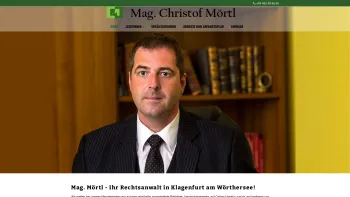 Website Screenshot: Rechtsanwalt Mag. Christof Mörtl - Rechtsanwalt Klagenfurt | Anwalt Klagenfurt | Anwaltskanzlei Klagenfurt - Date: 2023-06-26 10:19:50