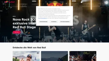 Website Screenshot: Red Bull GmbH - Red Bull verleiht Flügel - RedBull.com - Date: 2023-06-15 16:02:34