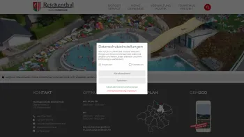 Website Screenshot: der Marktgemeinde Reichenthal! Besuchen Sie unseren bezaubernden Mühlenwanderweg. - Reichenthal, Oberösterreich - Home - Date: 2023-06-26 10:19:53