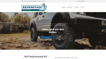 Website Screenshot: Reifenstadl - Reifenhandel RST Reifenstadl KG in Klagenfurt am Wörthersee - Date: 2023-06-15 16:02:34