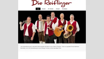 Website Screenshot: Die Reiflinger - Die Reiflinger - Home - Date: 2023-06-26 10:19:56