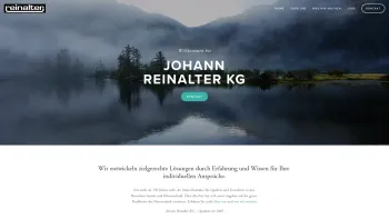 Website Screenshot: Johann Reinalter KG - REINALTER | REINPLAN - Date: 2023-06-14 10:38:07