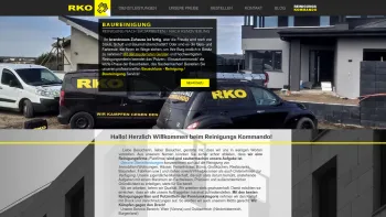 Website Screenshot: Reinigungs Kommando - REINIGUNGS KOMMANDO | Reinigungsfirma | Wien (Vienna) - Date: 2023-06-26 10:26:41