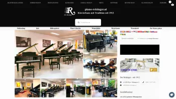 Website Screenshot: Reisinger Musikinstrumente GesmbH - piano-reisinger.at - Date: 2023-06-26 10:19:56