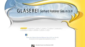 Website Screenshot: Gerhard Reiterer Gesellschaft REDIRECT - Ihre Glaserei aus Ternitz - Date: 2023-06-14 10:44:45