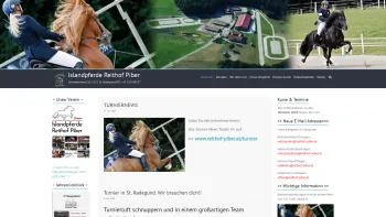 Website Screenshot: Islandpferde Reithof Piber KEG - Islandpferde Reithof Piber – Schwabenlandl 10, 5121 St. Radegund/OÖ, +43 6278/8517 - Date: 2023-06-26 10:19:58