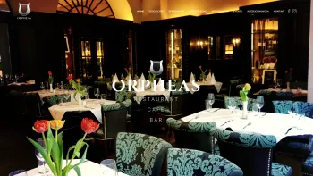 Website Screenshot: Fotini Restaurantbetriebs Restaurant Orpheus Wien - Restaurant Orpheas | Home - Date: 2023-06-14 10:44:48