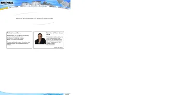 Website Screenshot: Rheintal Immobilien GmbH - Rheintal Immobilien - Voralberg | Österreich - Date: 2023-06-26 10:20:05